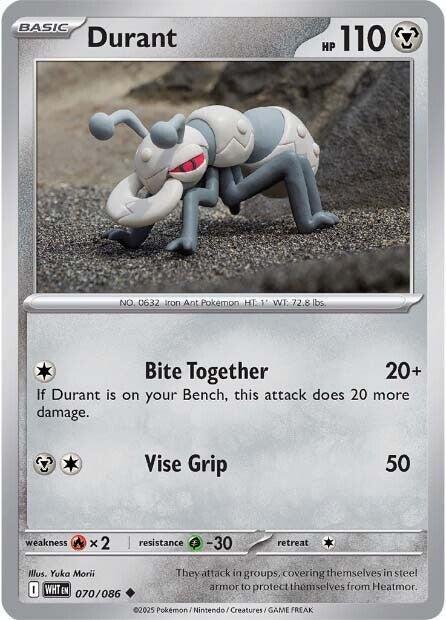 Durant #70 Pokemon White Flare
