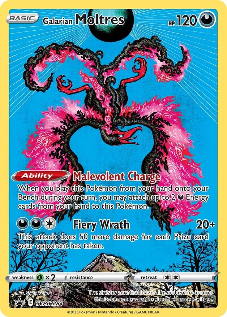 Galarian Moltres #SWSH284 Pokemon Promo