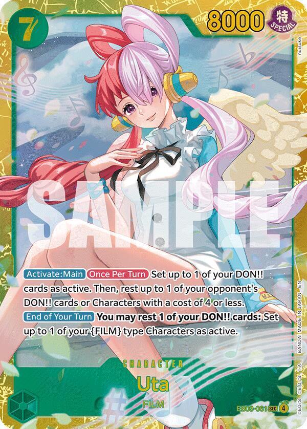 Uta EB03-061 One Piece Extra Booster Heroines Edition
