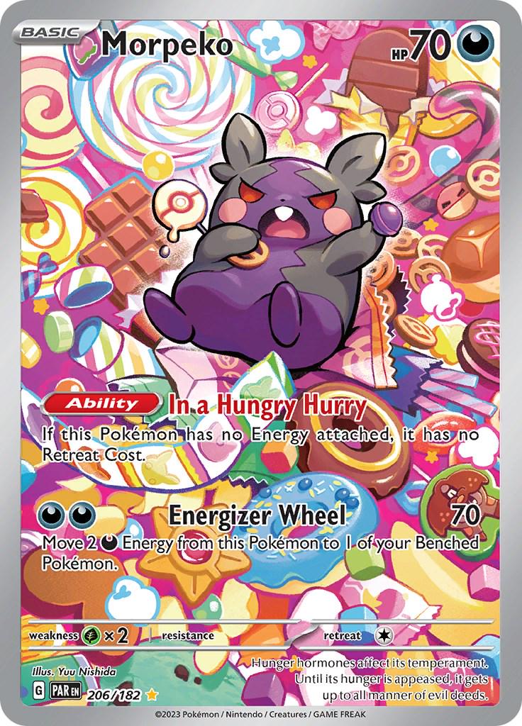 Morpeko #206 Pokemon Paradox Rift