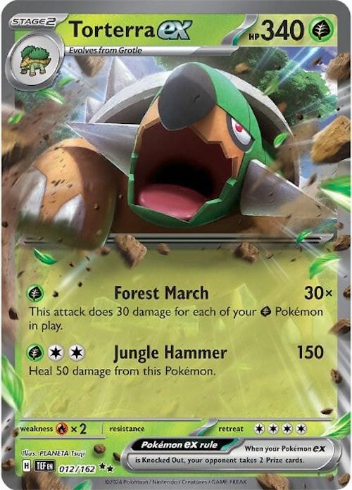 Torterra ex #12 Pokemon Temporal Forces