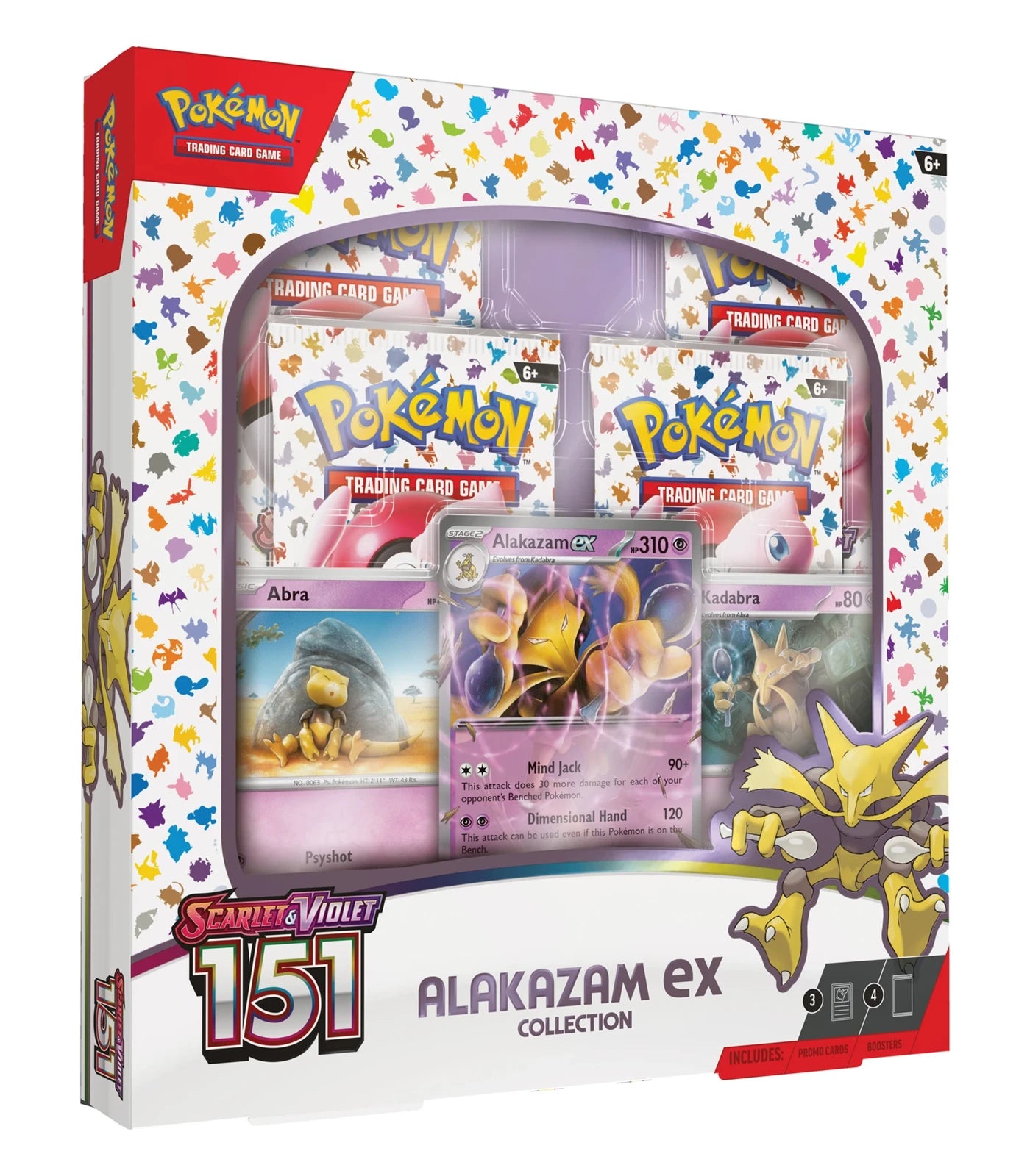 Scarlet & Violet—151 Collection Alakazam Ex Box