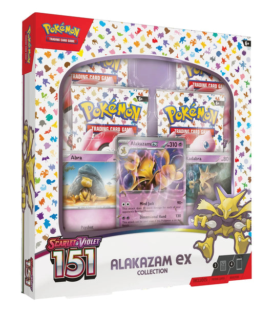 Scarlet & Violet—151 Collection Alakazam Ex Box