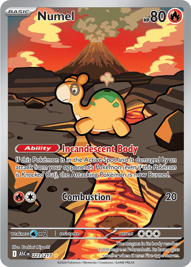 Numel #223 Pokemon Ascended Heroes
