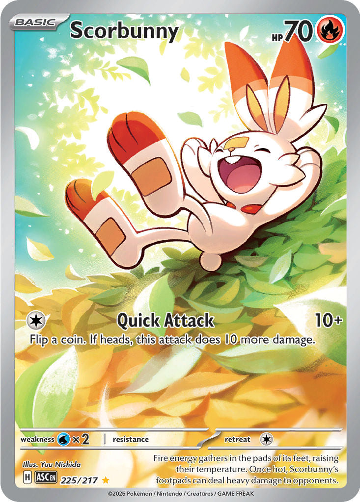 Scorbunny #225 Pokemon Ascended Heroes