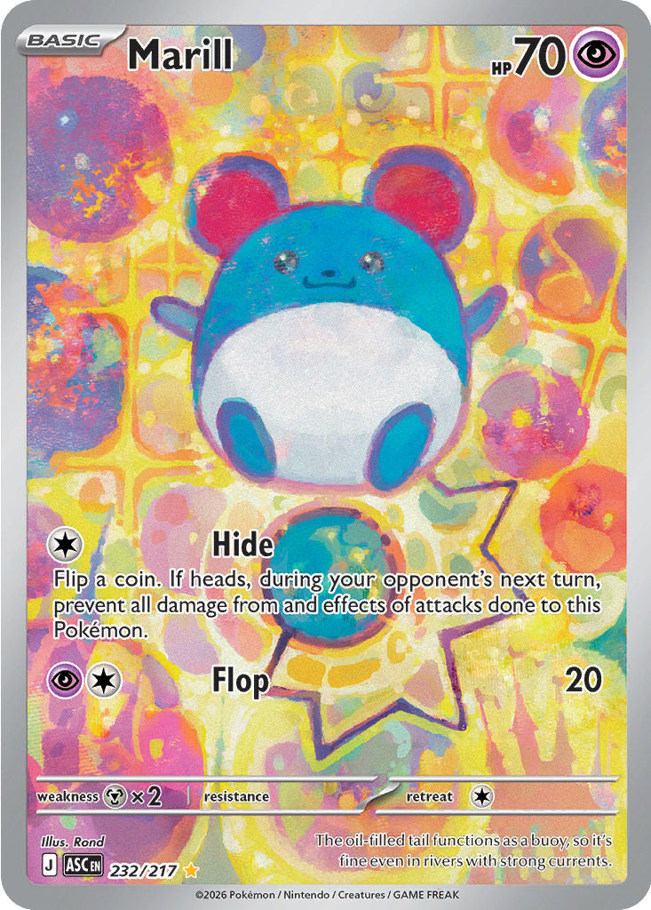 Marill #232 Pokemon Ascended Heroes