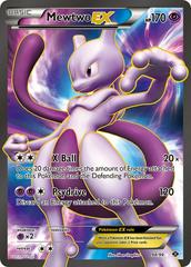 Mewtwo EX #98 Pokemon Next Destinies Moderately Played