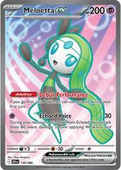 Meloetta ex #159 Pokemon Black Bolt