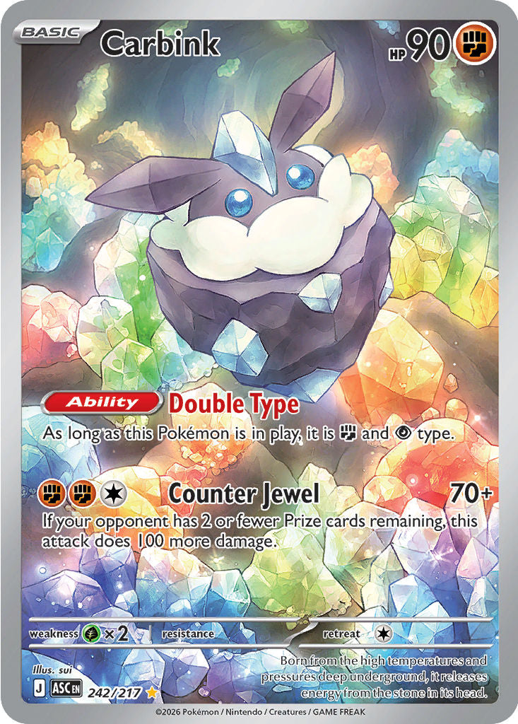 Carbink #242 Pokemon Ascended Heroes