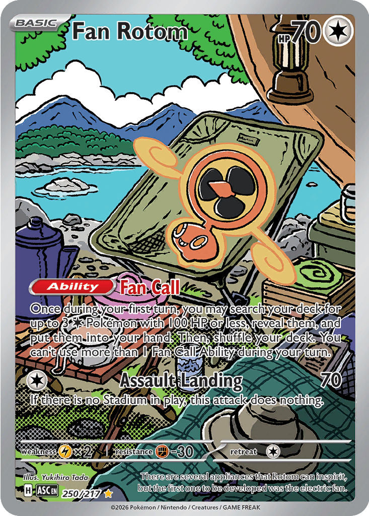 Fan Rotom #250 Pokemon Ascended Heroes