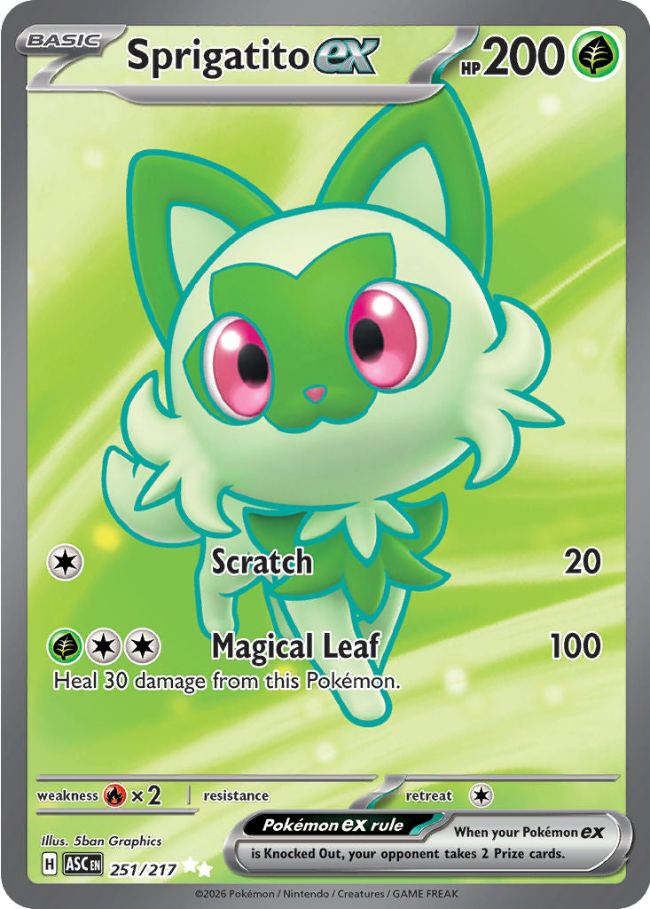 Sprigatito 251/217 Ascended Heroes