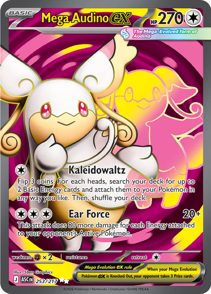 Mega Audino 253/217 Ascended Heroes