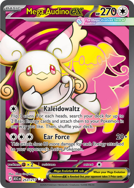 Mega Audino 253/217 Ascended Heroes