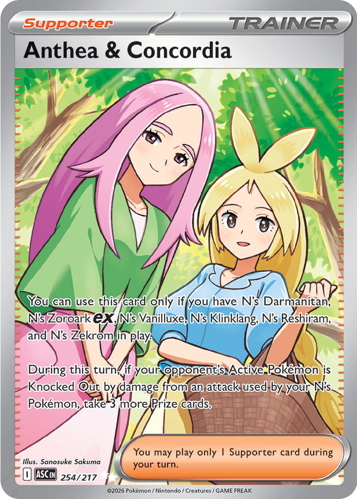 Anthea & Concordia #254 Pokemon Ascended Heroes