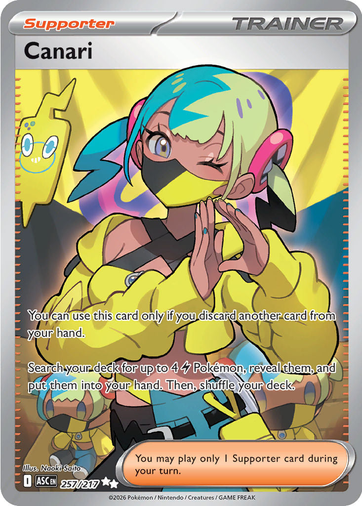 Canari #257 Pokemon Ascended Heroes