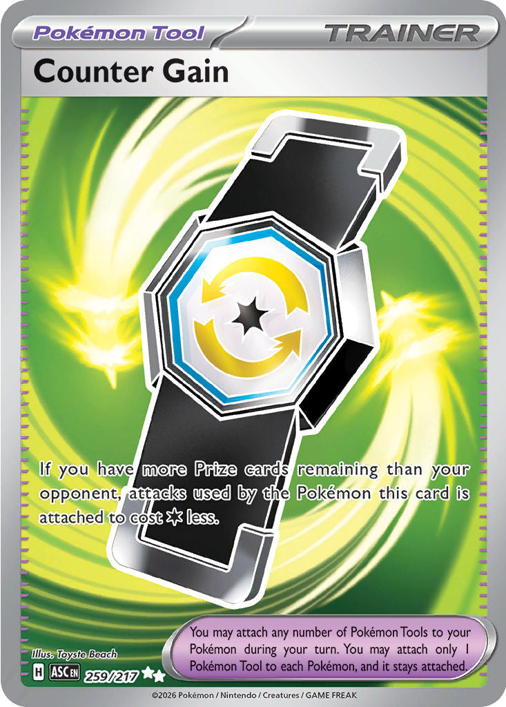 Counter Gain #259 Pokemon Ascended Heroes