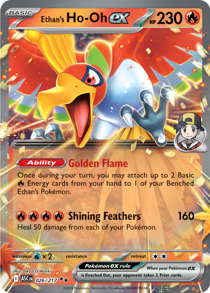 Ethan's Ho-Oh 026/217 Ascended Heroes