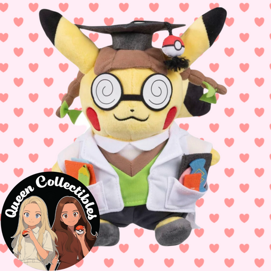 Cosplay Pikachu: Pikachu, Ph.D. Poké Plush - 10 ½ In.