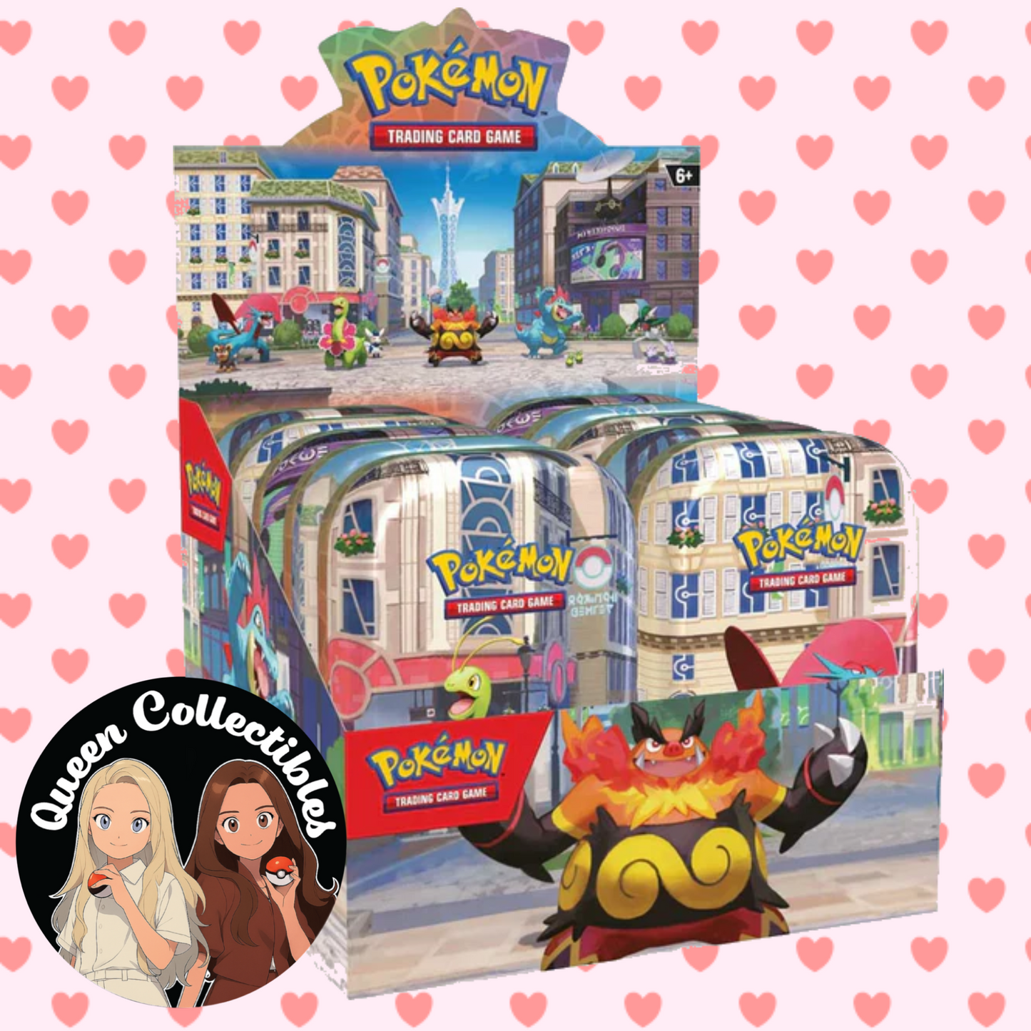 Pokemon TCG Lumiose City Mini Tin (Sealed Case Of 10)