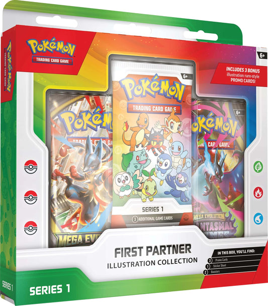 Pokemon Trading Card Game: First Partner Illustration Collection - Series 1