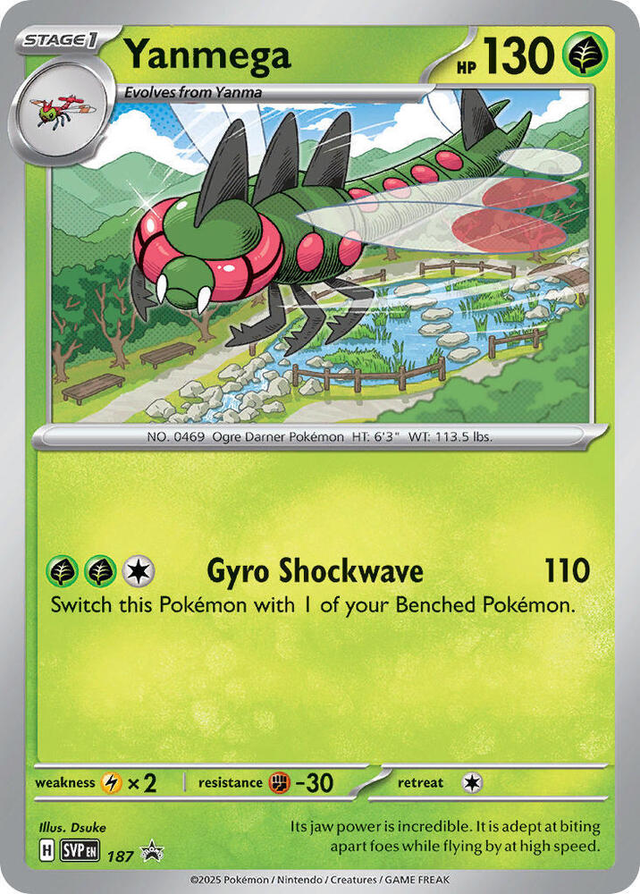 Yanmega #187 Pokemon Promo
