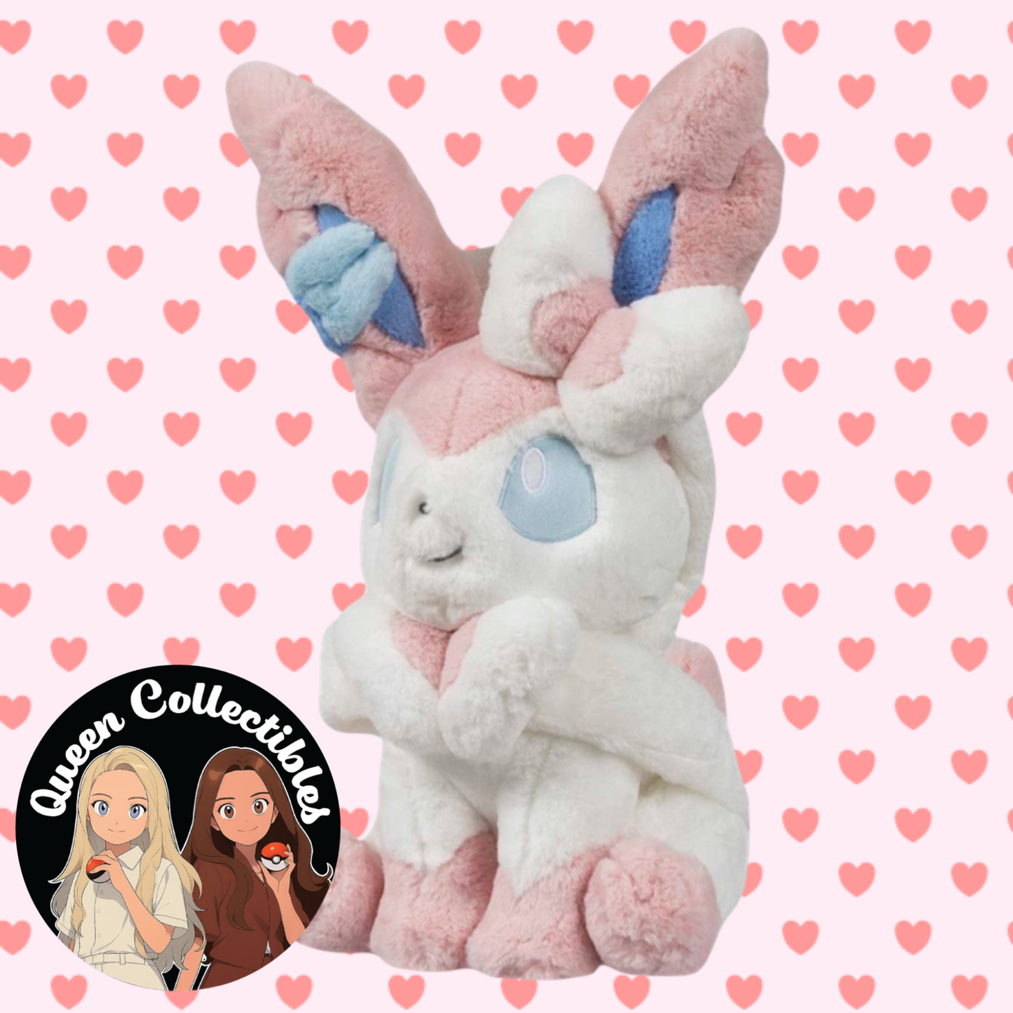 Sylveon Comfy Friends Plush - 16 ½ In.