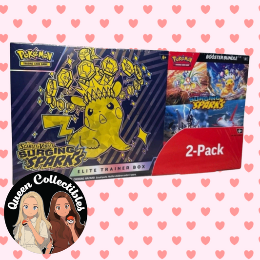 Surging Sparks Costco Bundle (Elite Trainer Box and Booster Bundle)