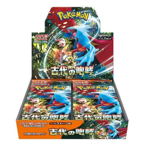 Pokemon Scarlet & Violet SV4K Ancient Roar Booster Box Japanese