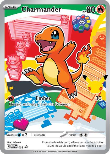 Charmander #38 Pokemon Promo