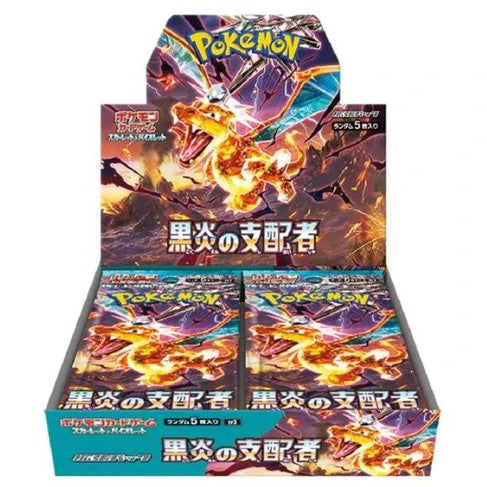 Pokemon TCG Ruler Of The Black Flame Booster Box sv3 Japanese