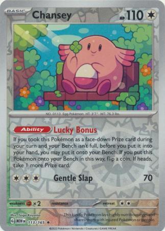 Chansey [Reverse Holo] #113 Pokemon Scarlet & Violet 151