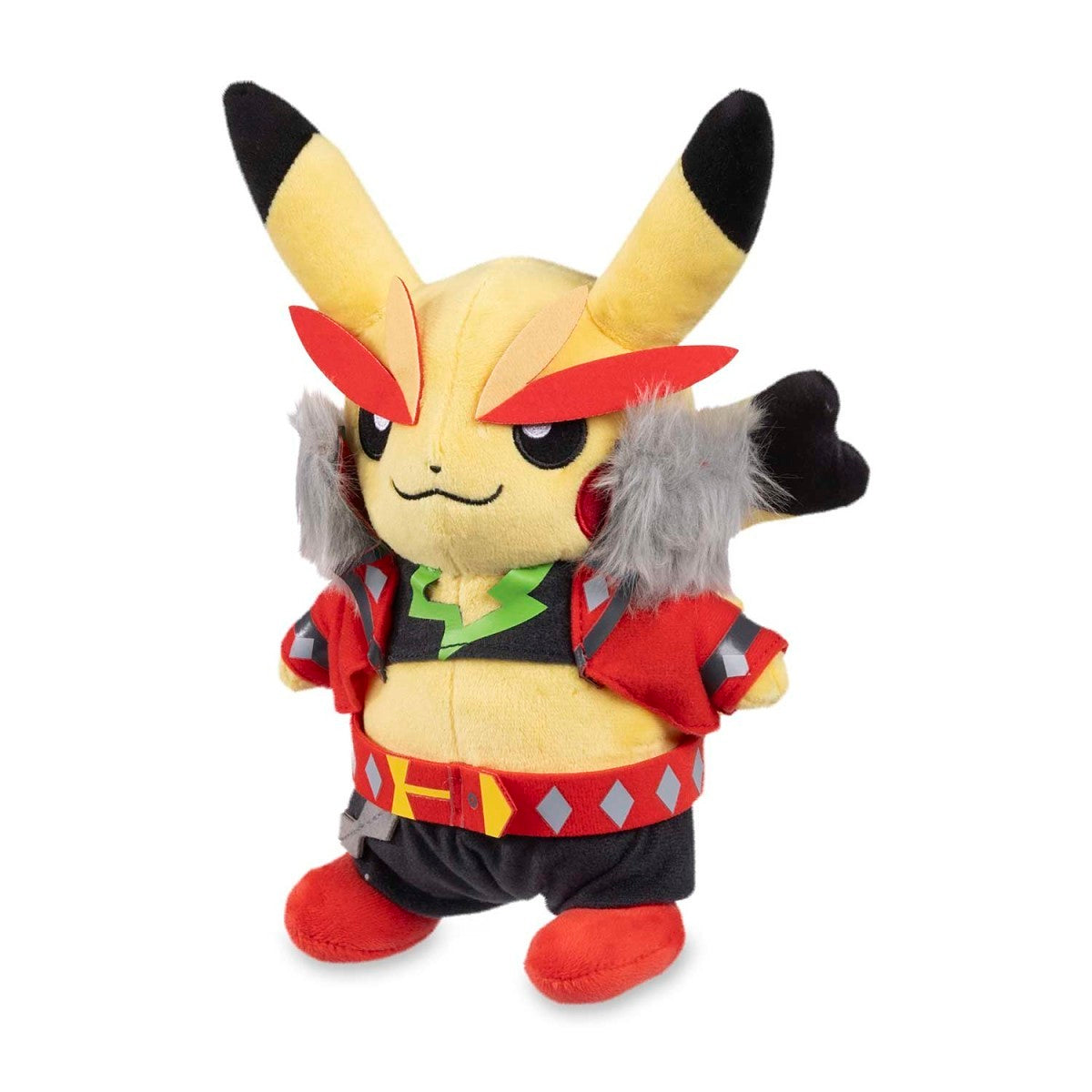 Cosplay Pikachu: Pikachu Rock Star Poké Plush - 9 ¼ In.
