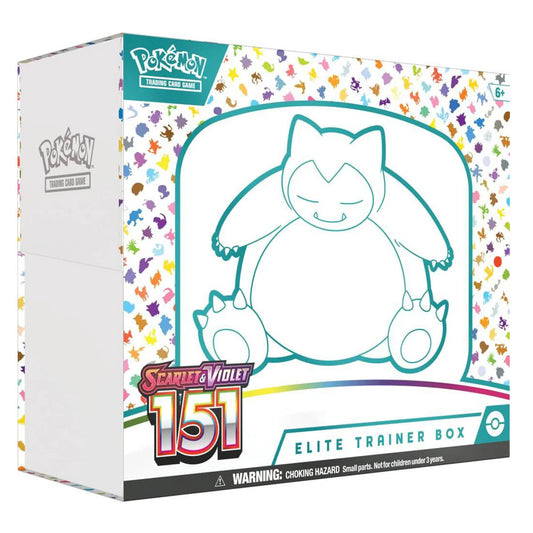 SCARLET & VIOLET 151 ELITE TRAINER BOX + Fitted Acrylic Case