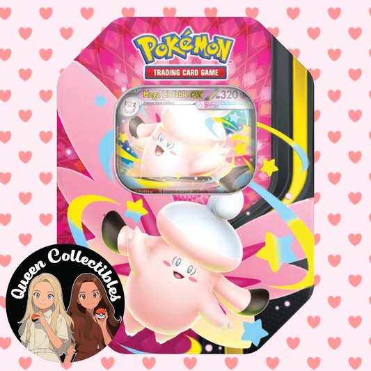 Mega Moonlight Tin - Mega Clefable