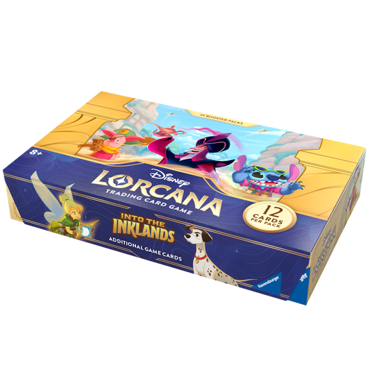Disney Lorcana - S3 Into the Inklands! - Sealed box of 24 Booster Packs