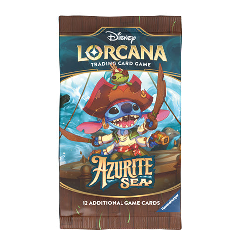 Disney Lorcana TCG Series 6 Azurite Sea Single Booster Pack