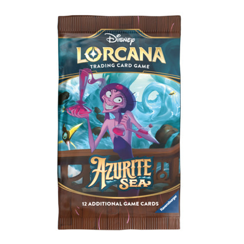 Disney Lorcana TCG Series 6 Azurite Sea Single Booster Pack