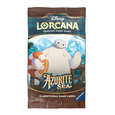 Disney Lorcana TCG Series 6 Azurite Sea Single Booster Pack