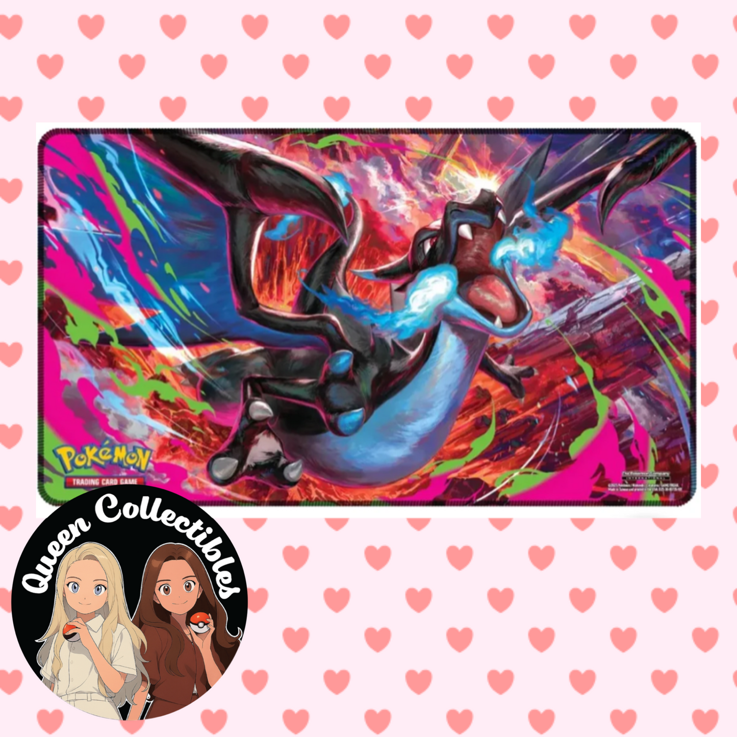 POKEMON TCG MEGA CHARIZARD X UPC ULTRA PREMIUM COLLECTION PLAYMAT