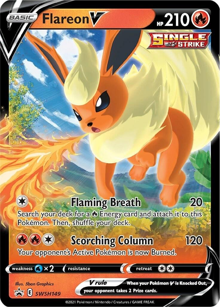 Flareon V #SWSH149 Pokemon Promo
