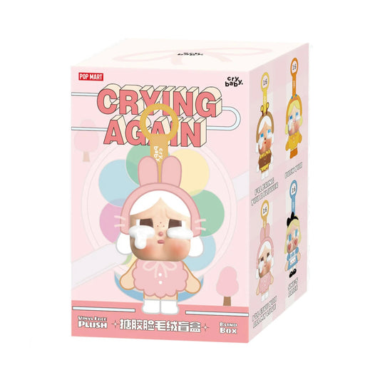 POP MART CRYBABY Crying Again Series Vinyl Plush Pendant Blind Box