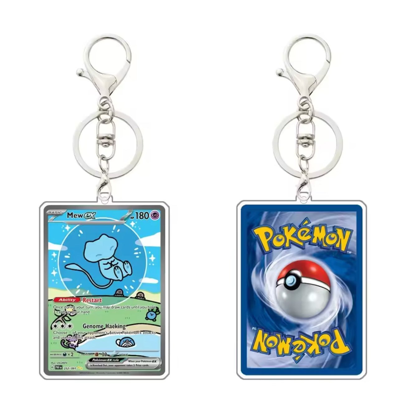 Pokemon Acrylic Keychain