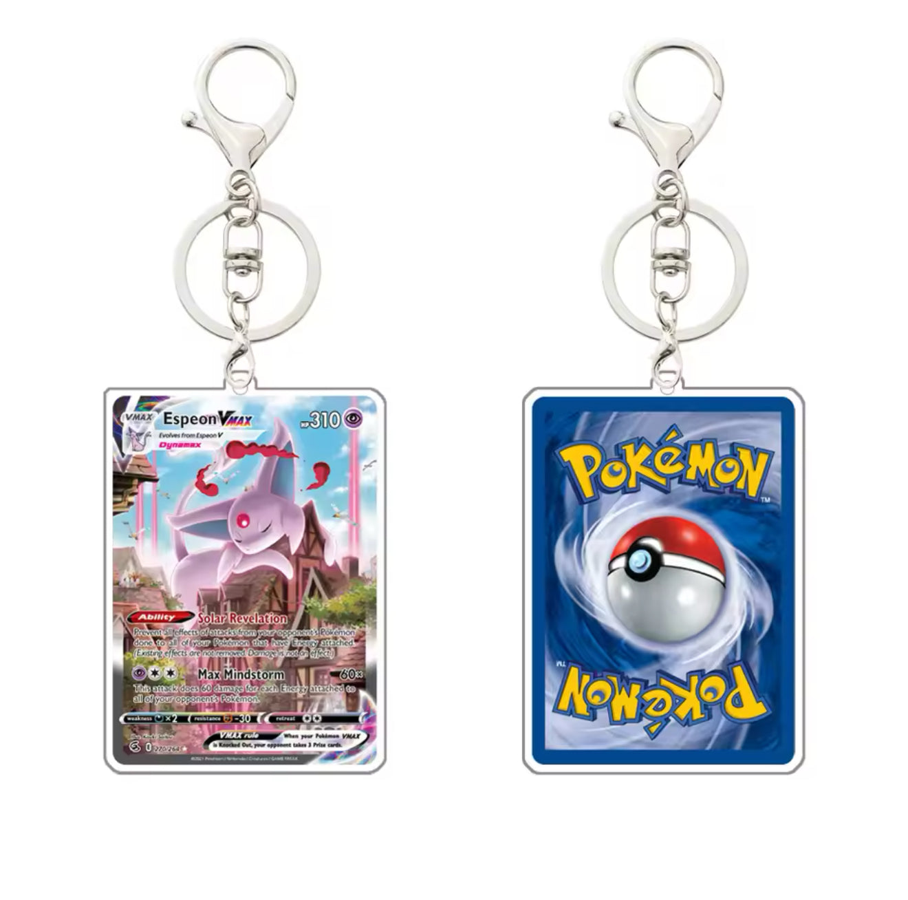 Pokemon Acrylic Keychain