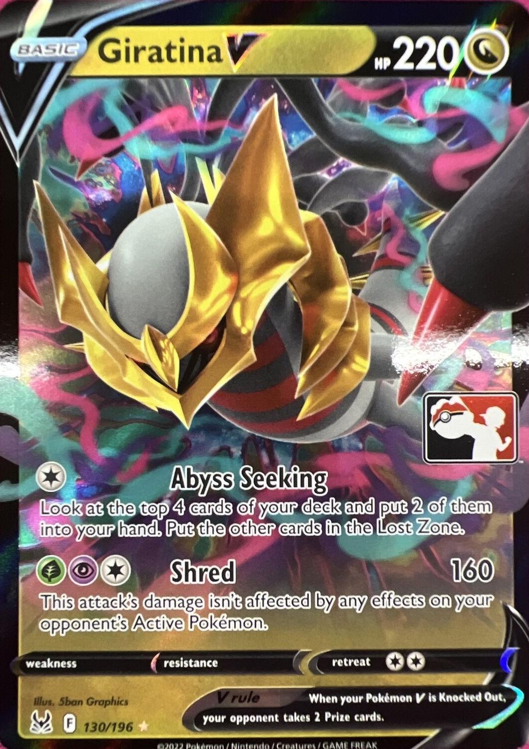 Giratina V [Prize Pack] #130 Pokemon Lost Origin