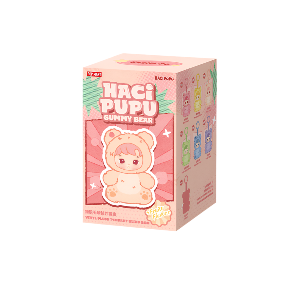 HACIPUPU Gummy Bear Series-Vinyl Plush Pendant Blind Box
