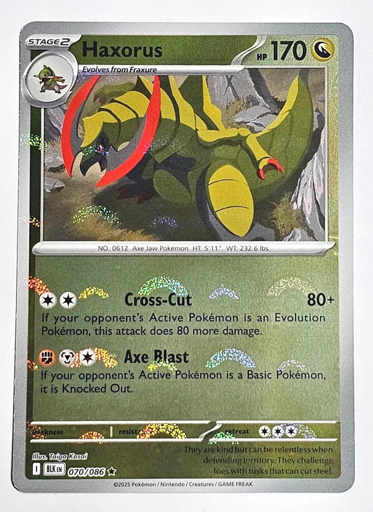 Haxorus [Poke Ball] #70 Pokemon Black Bolt
