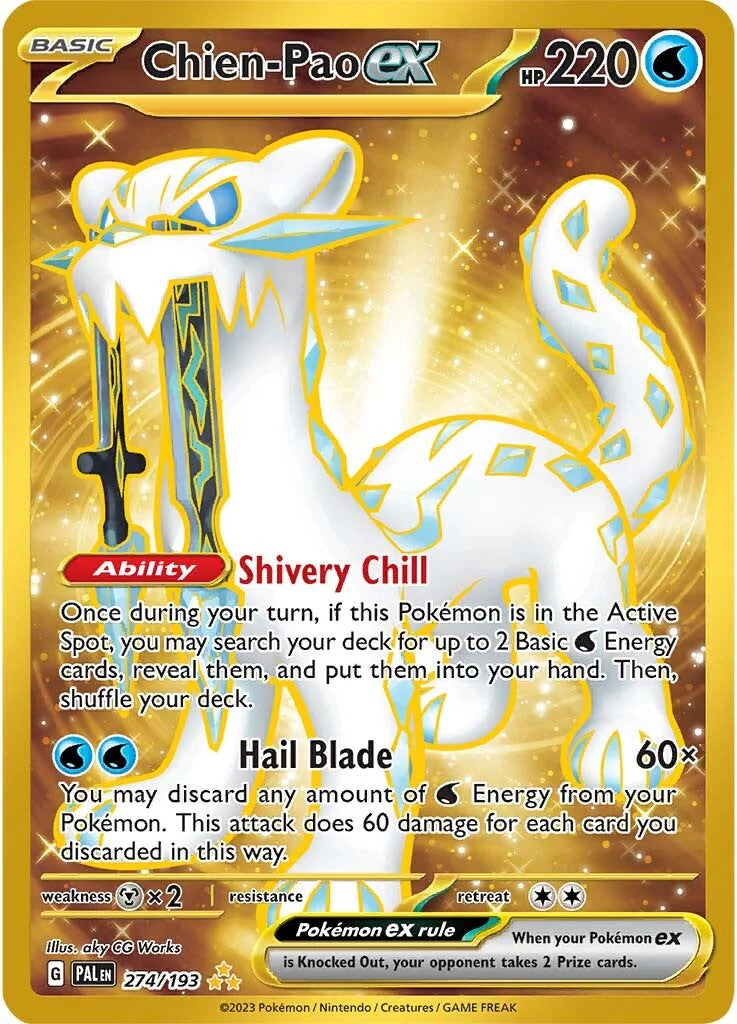 Chien-Pao ex (274/193) [Scarlet & Violet: Paldea Evolved]