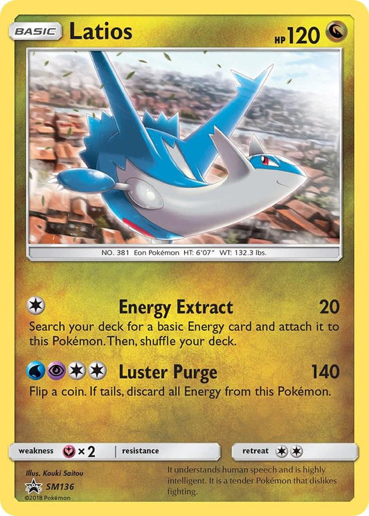 Latios #SM136 Pokemon Promo
