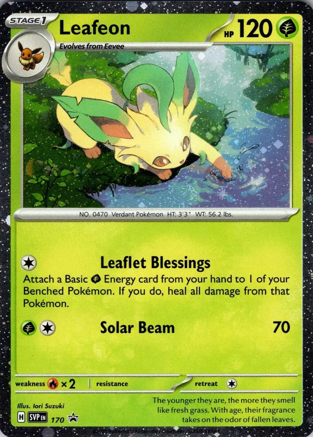 Leafeon #170 Pokemon Promo
