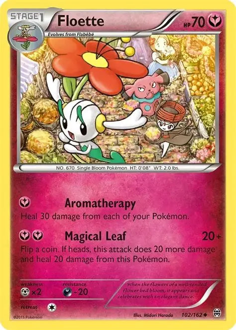 Floette #102 Pokemon BREAKthrough  (Lightly Played)